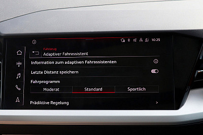  Audi ACC Option prädiktive Regelung für Audi Q4 F4 
