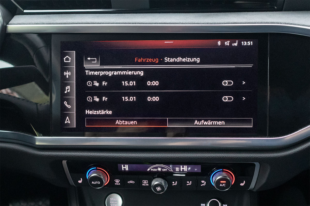  Audi Standheizung Q3 F3 